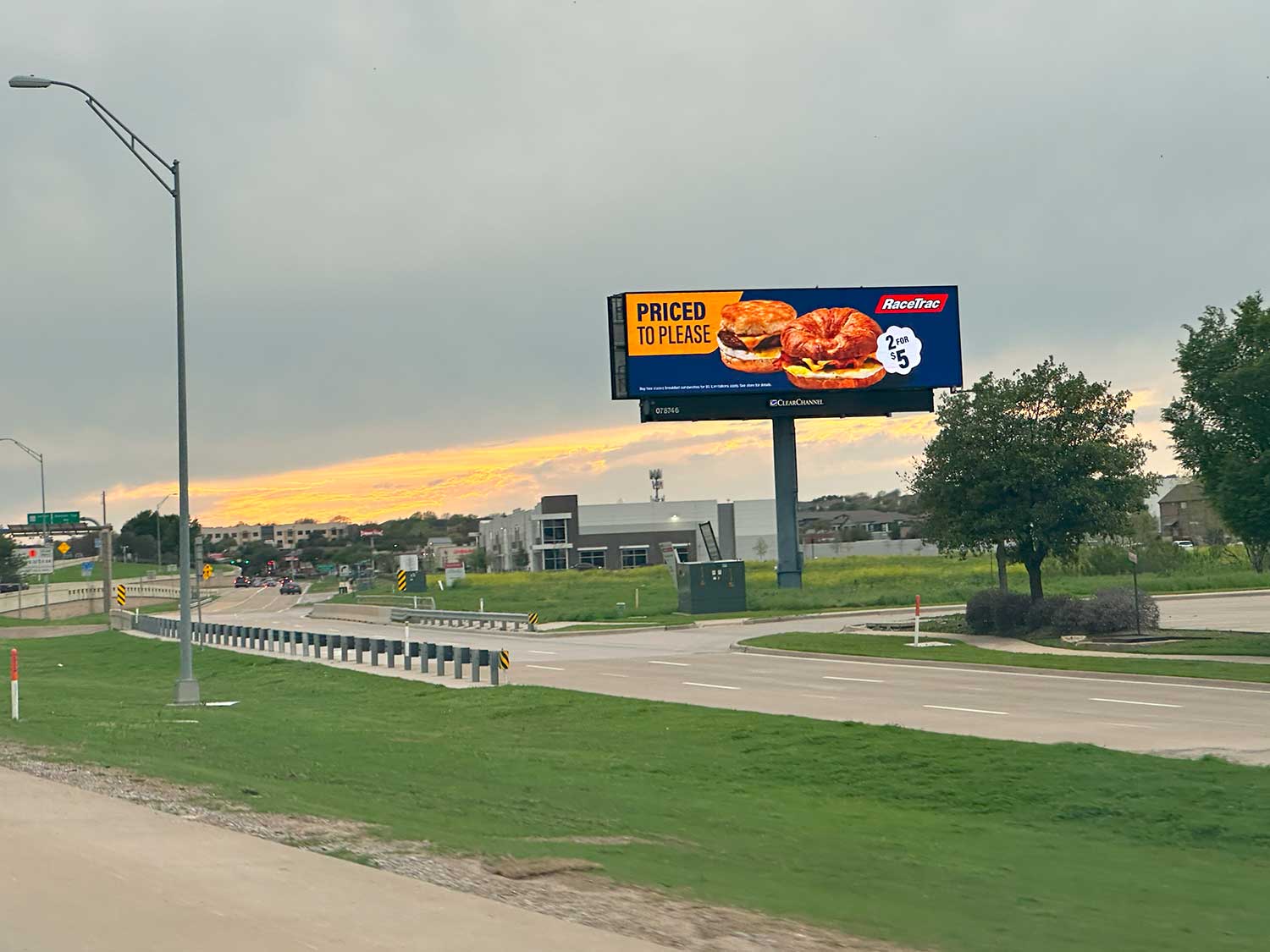 Lewisville SRT 121 Freeway Digital Billboard by Clear Channel Outdoor