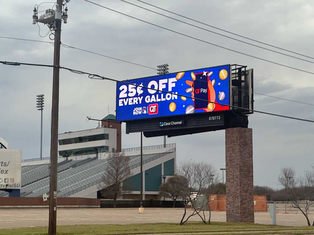 Hurst, TX Digital Billboard